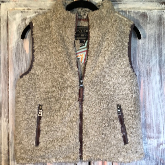 True Grit Youth Full Zip Vest - Picture 1 of 7